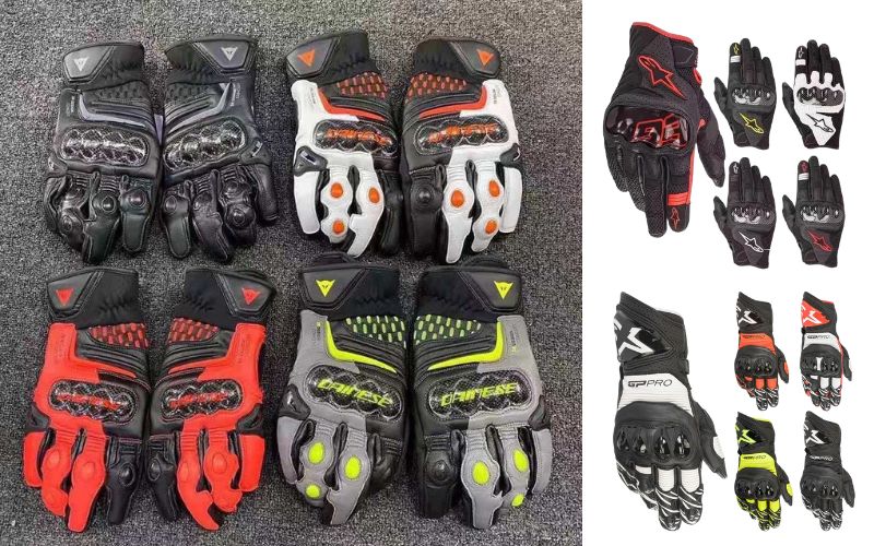 Guantes de moto réplica