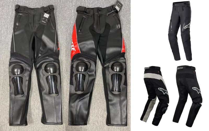 Réplica de pantalones de moto